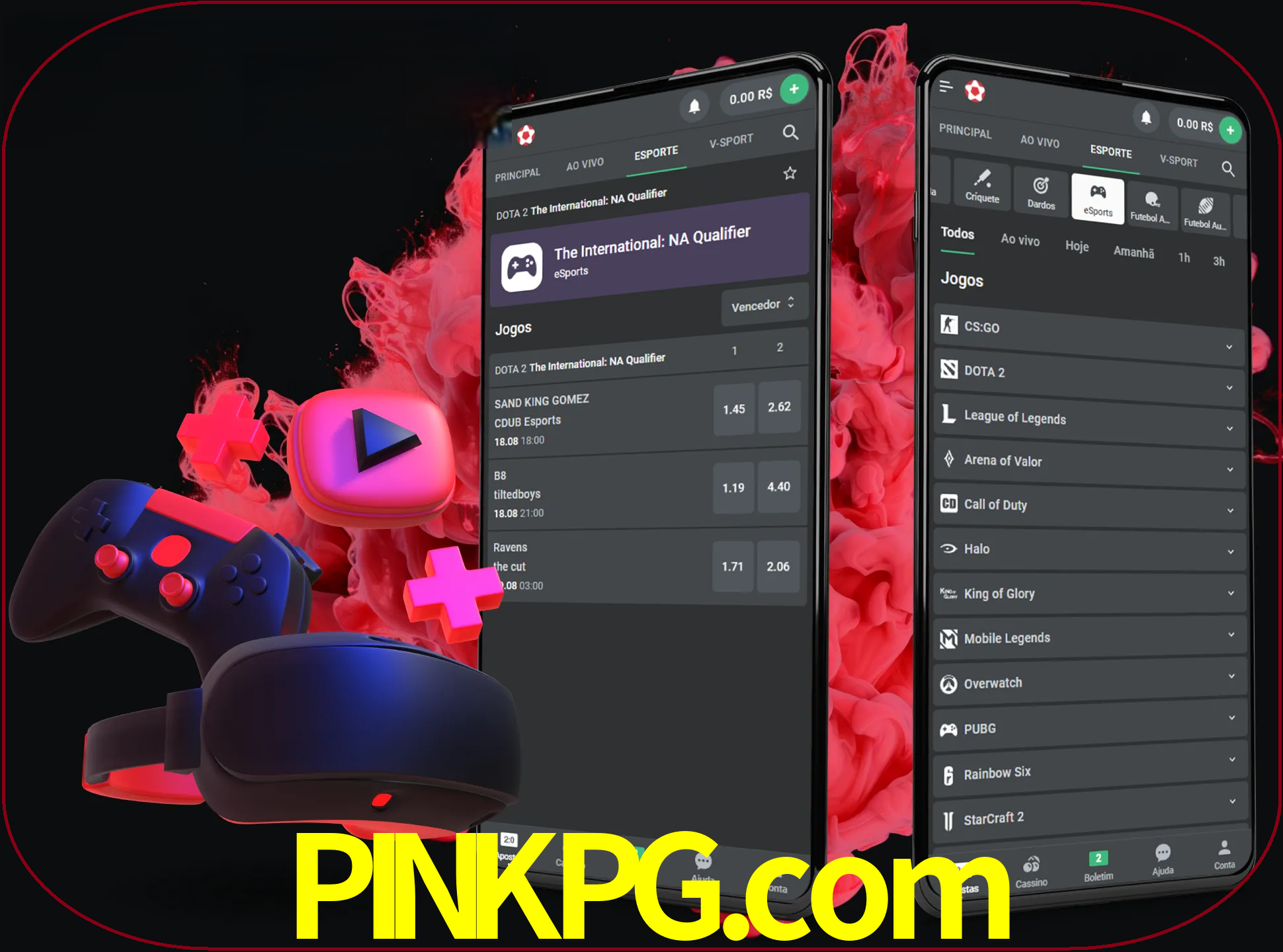 Para ter a aplicação móvel pinkpg no seu smartphone, basta descarregar o ficheiro apk e seguir as instruções.