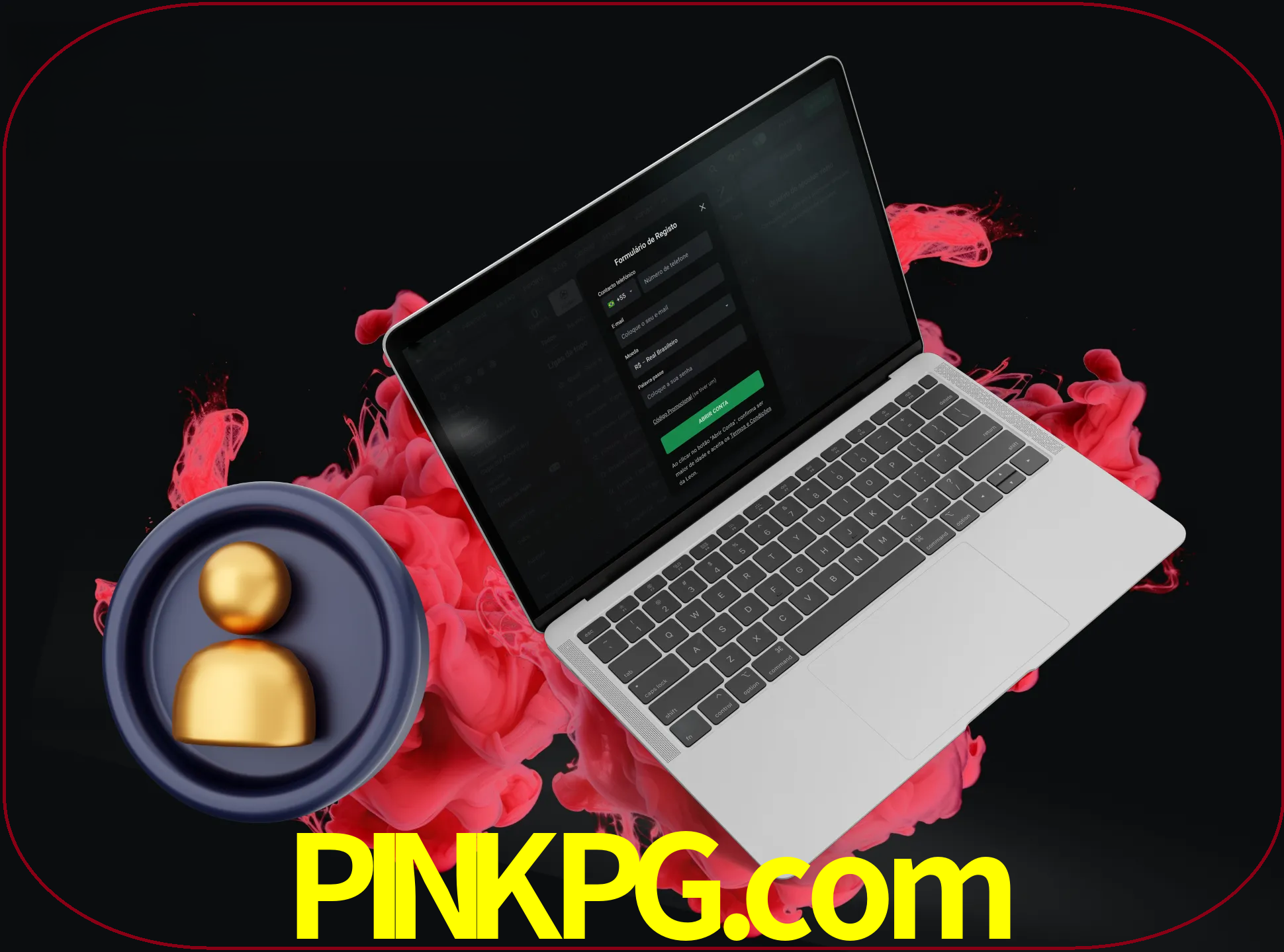 No cabeçalho do site pinkpg, clique no botão que o levará a um formulário especial onde terá de introduzir as suas informações actuais.