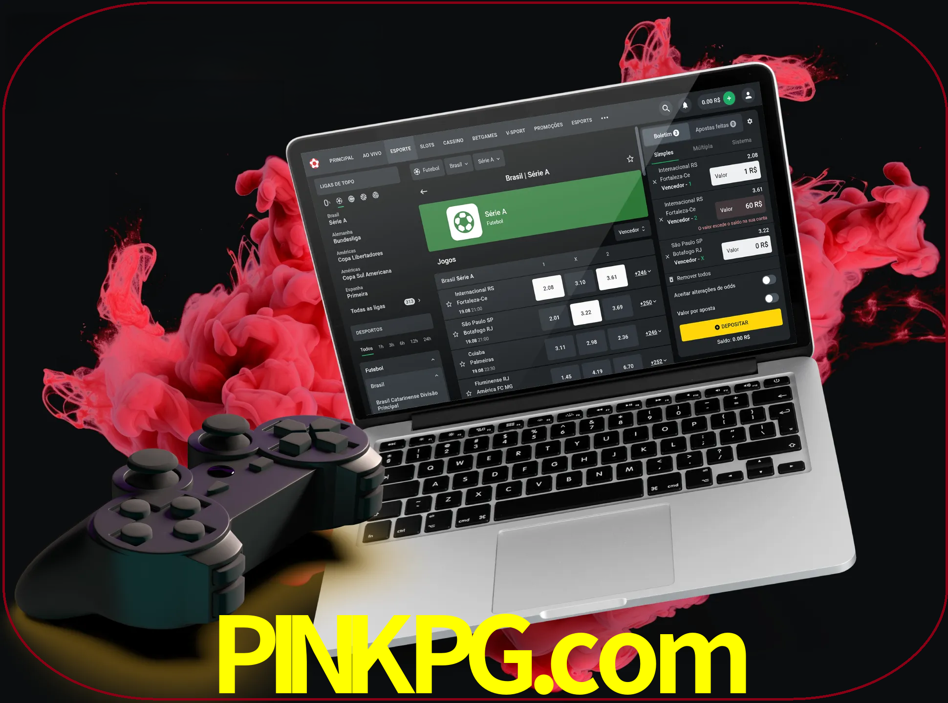 Visite a secção especial de jogos de vídeo em pinkpg para descobrir em que jogos pode apostar e ganhar muito dinheiro.