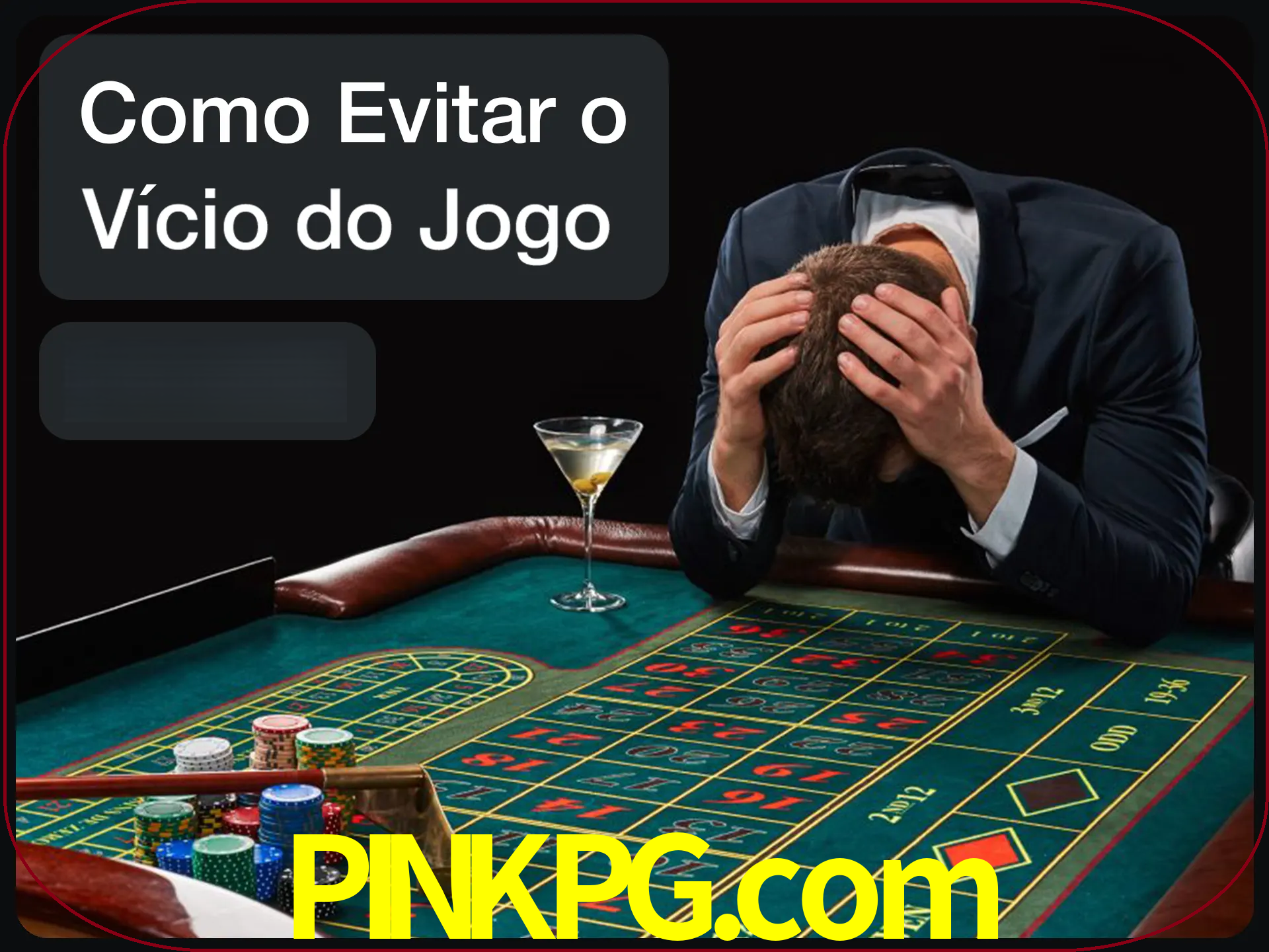 Você é responsável por cada uma de suas apostas.